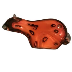 Murano Italy Millefiore Glass Cheetah